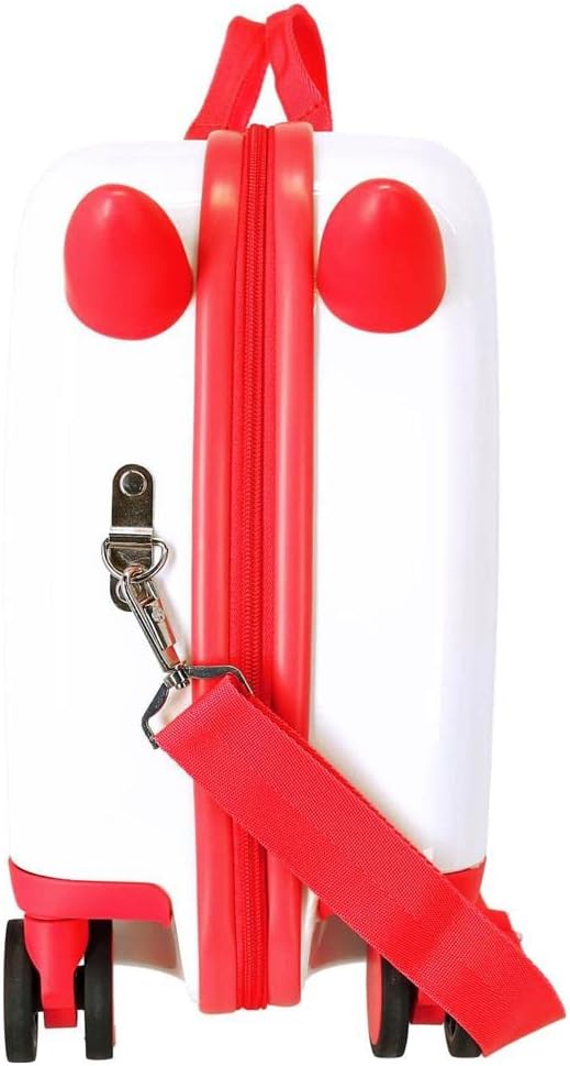 Disney Mickey Enjoy the Day Kinder-Koffer Weiss 50x38x20 cms Hartschalen ABS Kombinationsschloss 34L