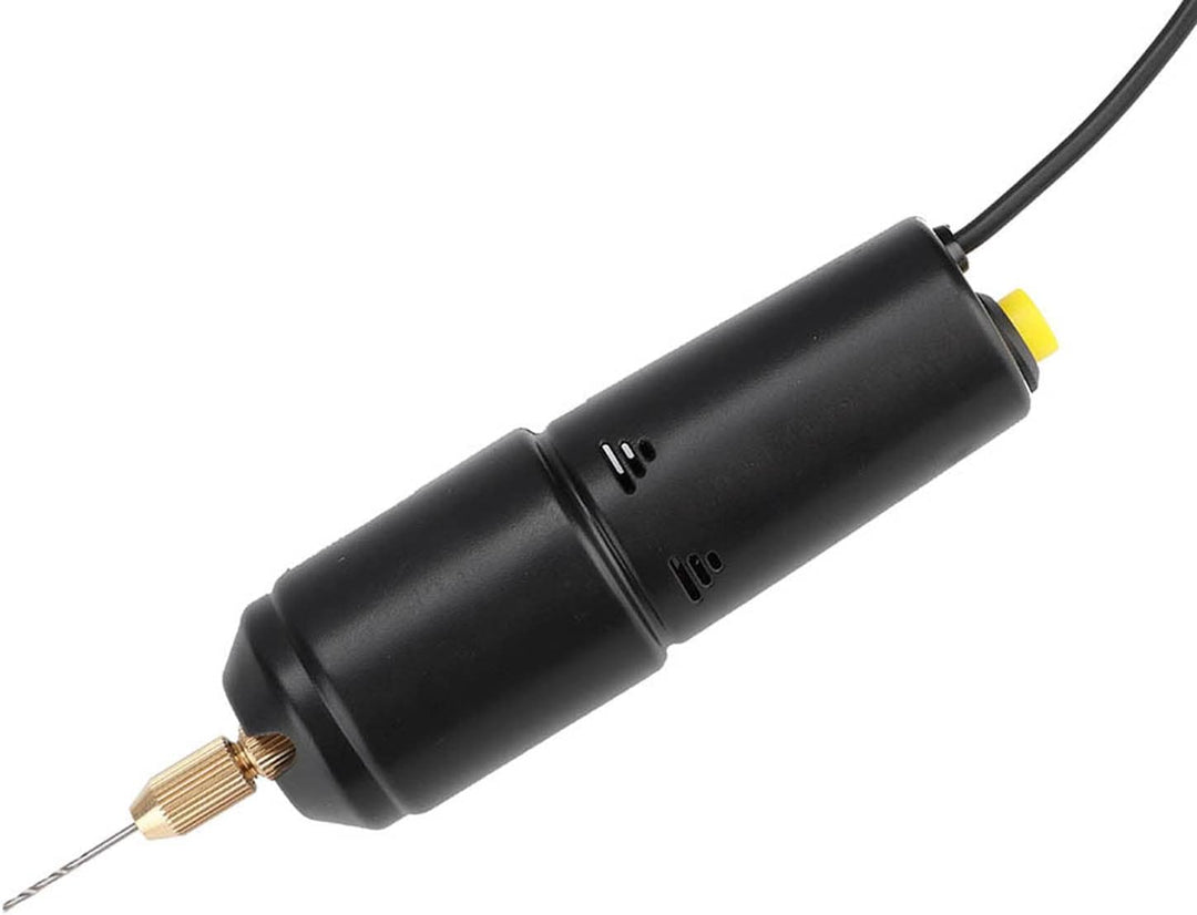 Elektrische Handbohrmaschine, Mini Bohrgerät tragbar USB DC 5V mit 3 Bits für Schmuckherstellung