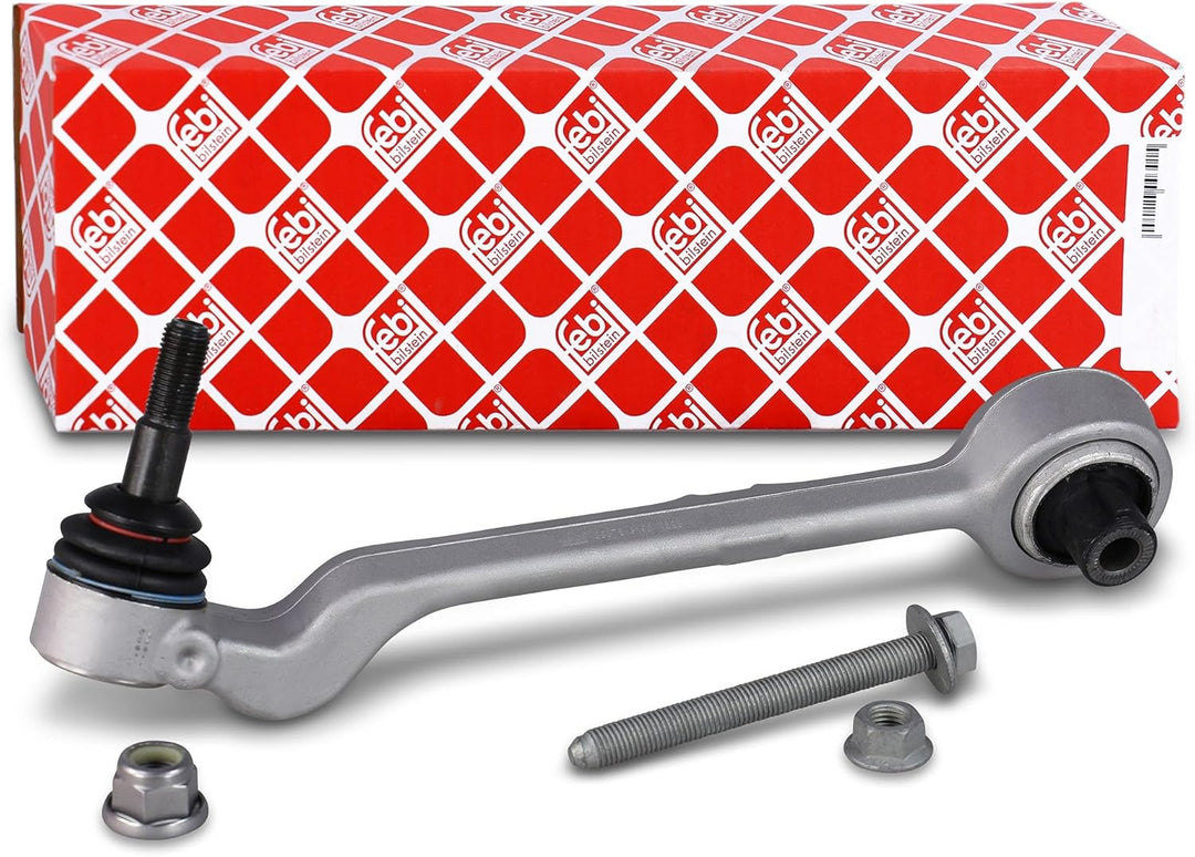 febi bilstein 30515 Querlenker mit Anbaumaterial, Lager und Gelenk , 1 Stück Vorderachse rechts, Vor