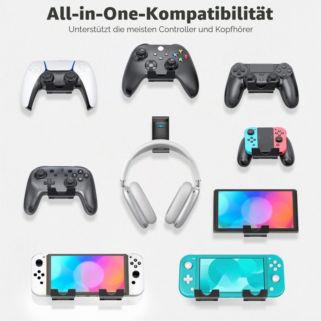 OIVO ControllerWandhalterung für PS3PS4PS5Xbox 360Xbox OneSXEliteSeries SSeries X Controller, Pro Co