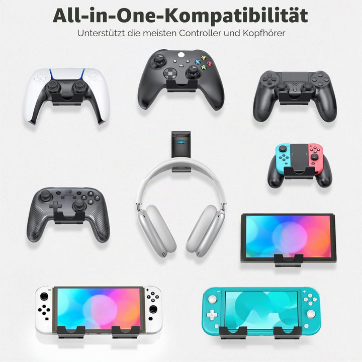 OIVO ControllerWandhalterung für PS3PS4PS5Xbox 360Xbox OneSXEliteSeries SSeries X Controller, Pro Co