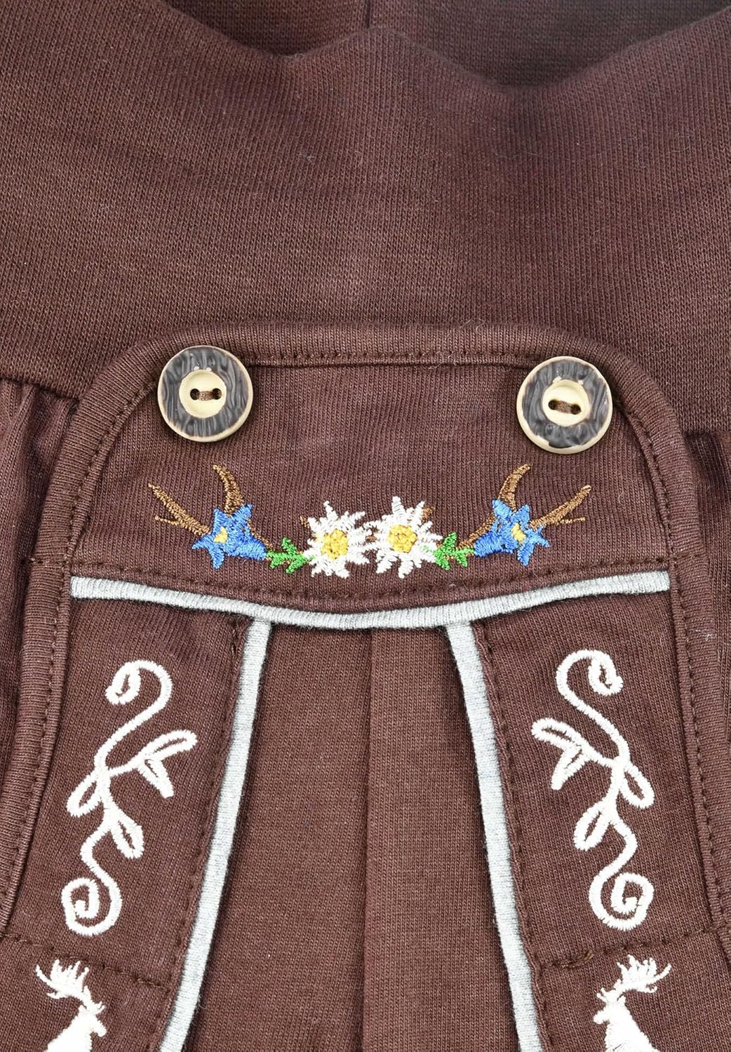 BONDI Trachten Laufhose, braun 104 Tracht Baby Jungs Artikel-Nr.91218