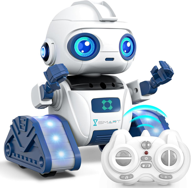 Ophy Roboter Spielzeug für Kinder, Innovative Projektionstechnologie, RC Roboter mit LED-Augen und M