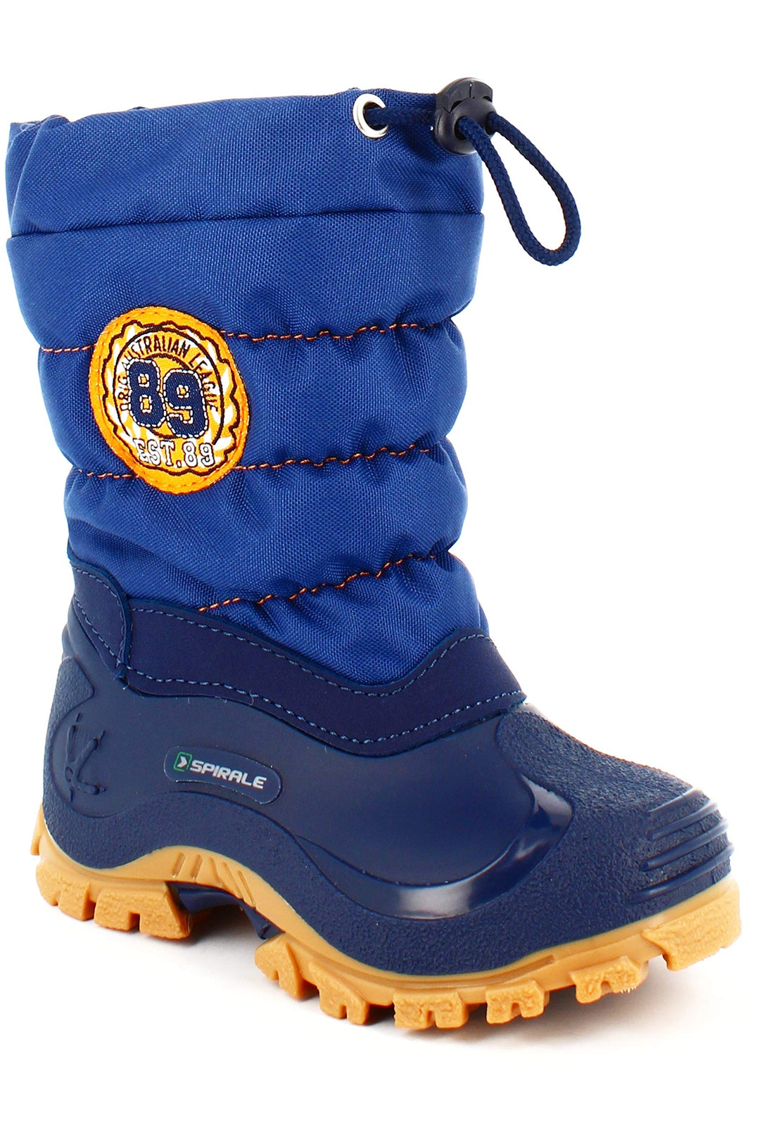 Spirale Winterstiefel Eric blau 23 EU Blau Crepe, 23 EU Blau Crepe