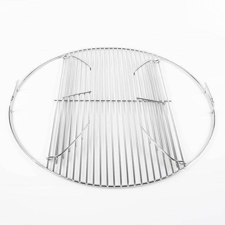 54,6 cm Grillrost Rund Klappbar für Weber 57 cm One-Touch, Performer, Bar-B-Kettle and Master-Touch