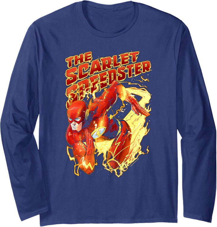 The Flash Scarlet Speedster Langarmshirt