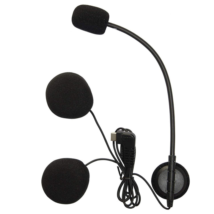 USB Typ C Mikrofon und Kopfhörer für Motorrad Headset Bluetooth Kommunikationssystem BT-S2 und BT-S3