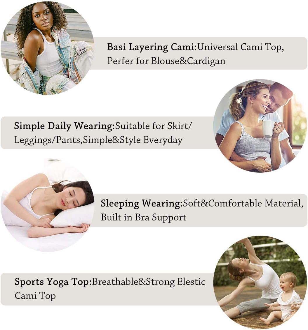 STARBILD Damen Unterhemd, S-4XL XXL Schwarz-grau, XXL Schwarz-grau