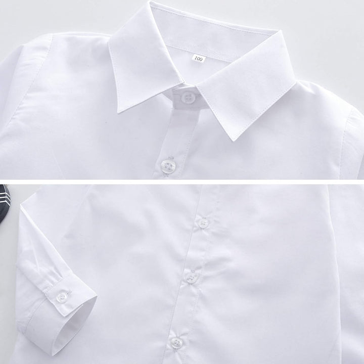 FStory&Winyee Zauberer Set Bluse Rock Weste Krawatte Brille Kostüm Zubehör für Kinder Erwachsene Zub