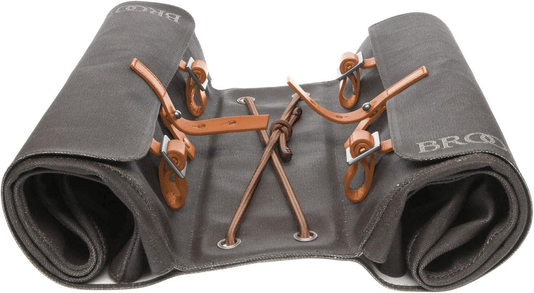Brooks Unisex Pannier Gepäckträgertaschen 12 x 35 x 36 cm Grey, 12 x 35 x 36 cm Grey