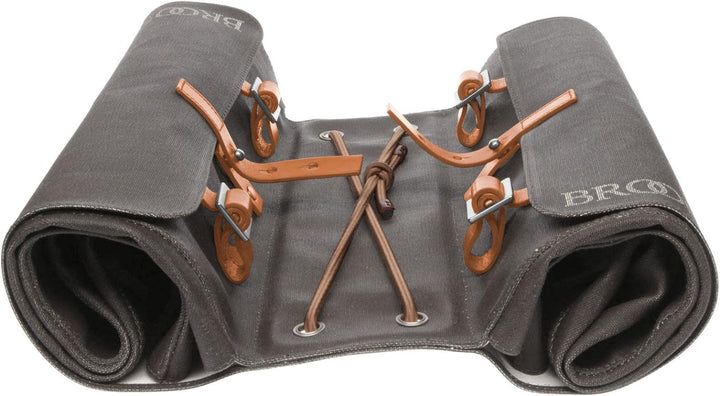 Brooks Unisex Pannier Gepäckträgertaschen 12 x 35 x 36 cm Grey, 12 x 35 x 36 cm Grey