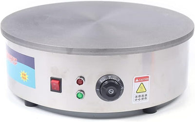 45CM Profi Crepes Maker Machine/CrepesgeräT Platte/Crepespfanne Pfannkuchenpfanne Antihaftbeschichtu