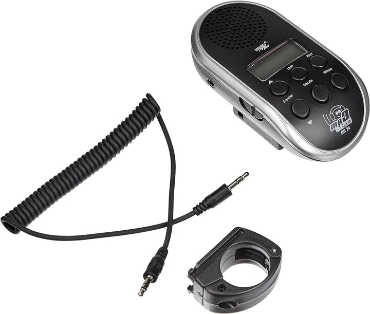 Security Plus Point Fahrradradio, schwarz, BR 24