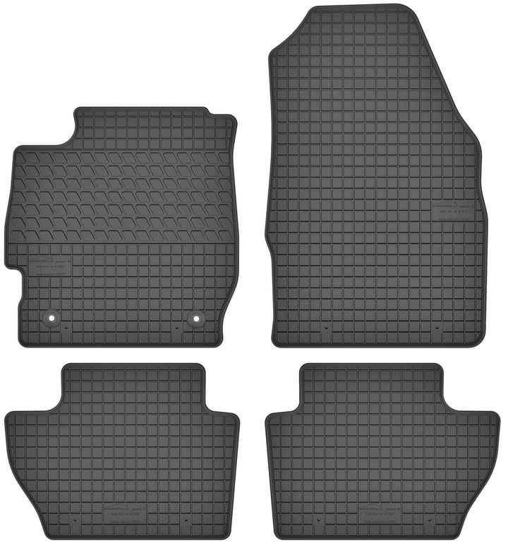 Gummimatten Gummi Fussmatten Satz für Ford KA+ (ab 2016) - Passgenau