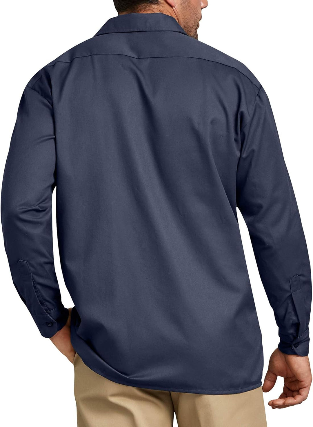 Dickies Herren Langarmshirt Langarm Hemd XL Marineblau, XL Marineblau