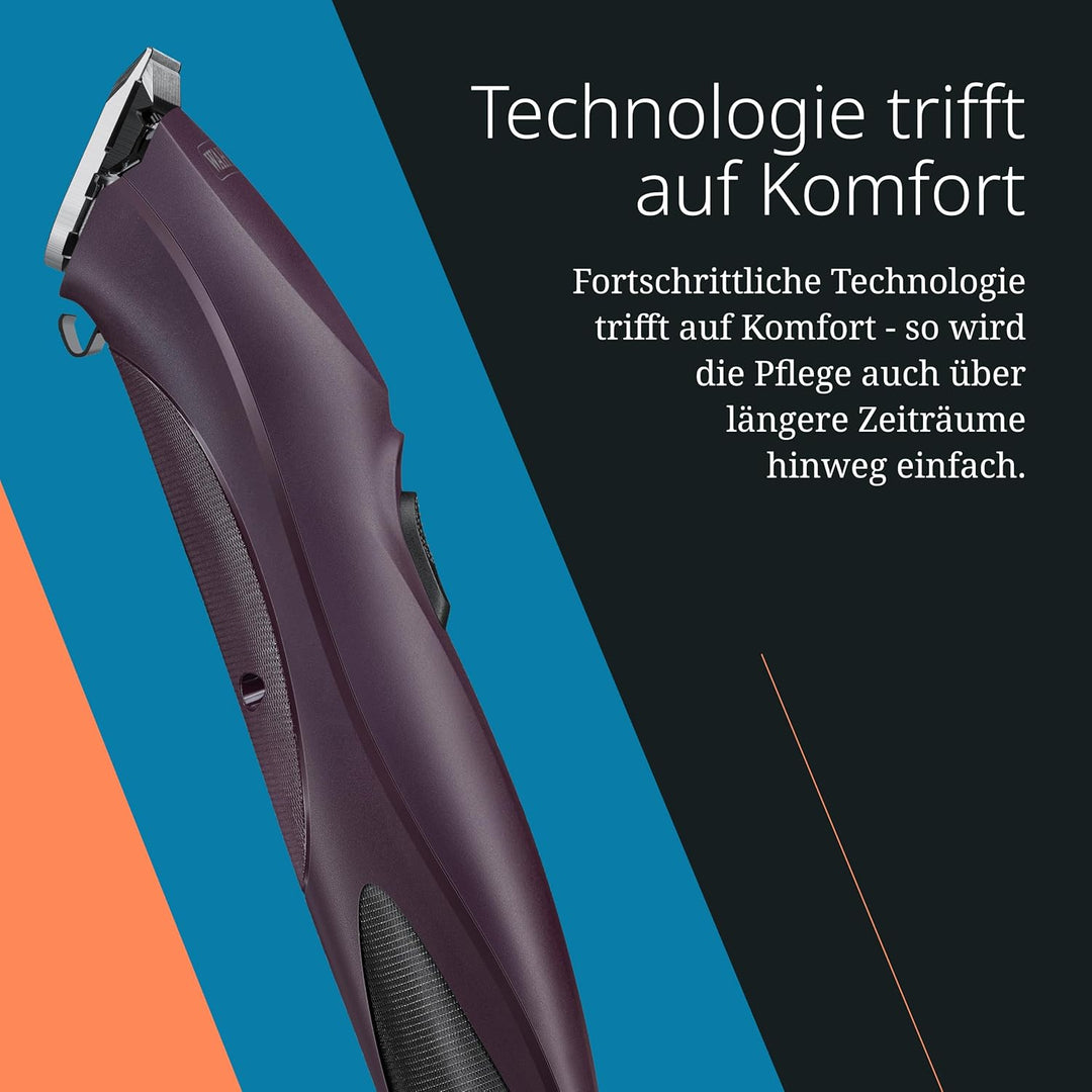 Wahl KM Supera Cordless Pet Clipper - 2 austauschbare Batterien, 2 High-Speed-Einstellungen, leichte
