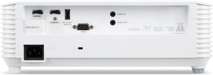 Acer Beamer H6533BDi, Full HD 1080p, 5200 Lumen, Weiss, Heimkino-Projektor