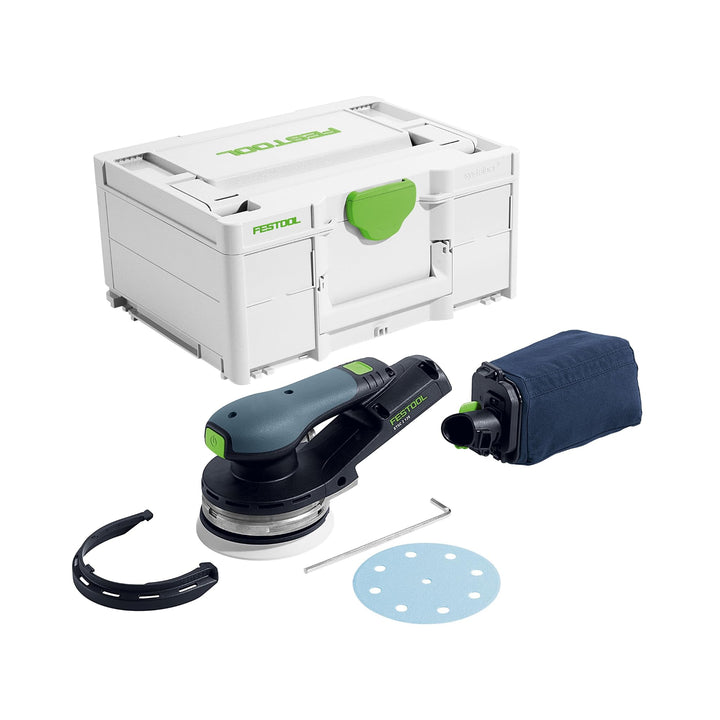 Festool Akku-Exzenterschleifer ETSC 2 125-Basic mit StickFix Schleifteller D:125mm W-HT (weich-HT) i