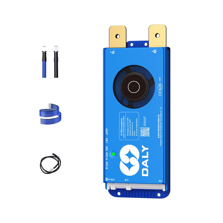 DALY BMS 60V 200A – 1A Active Balance Batteriemanagementsystem, integriertes Bluetooth für 20S LifeP