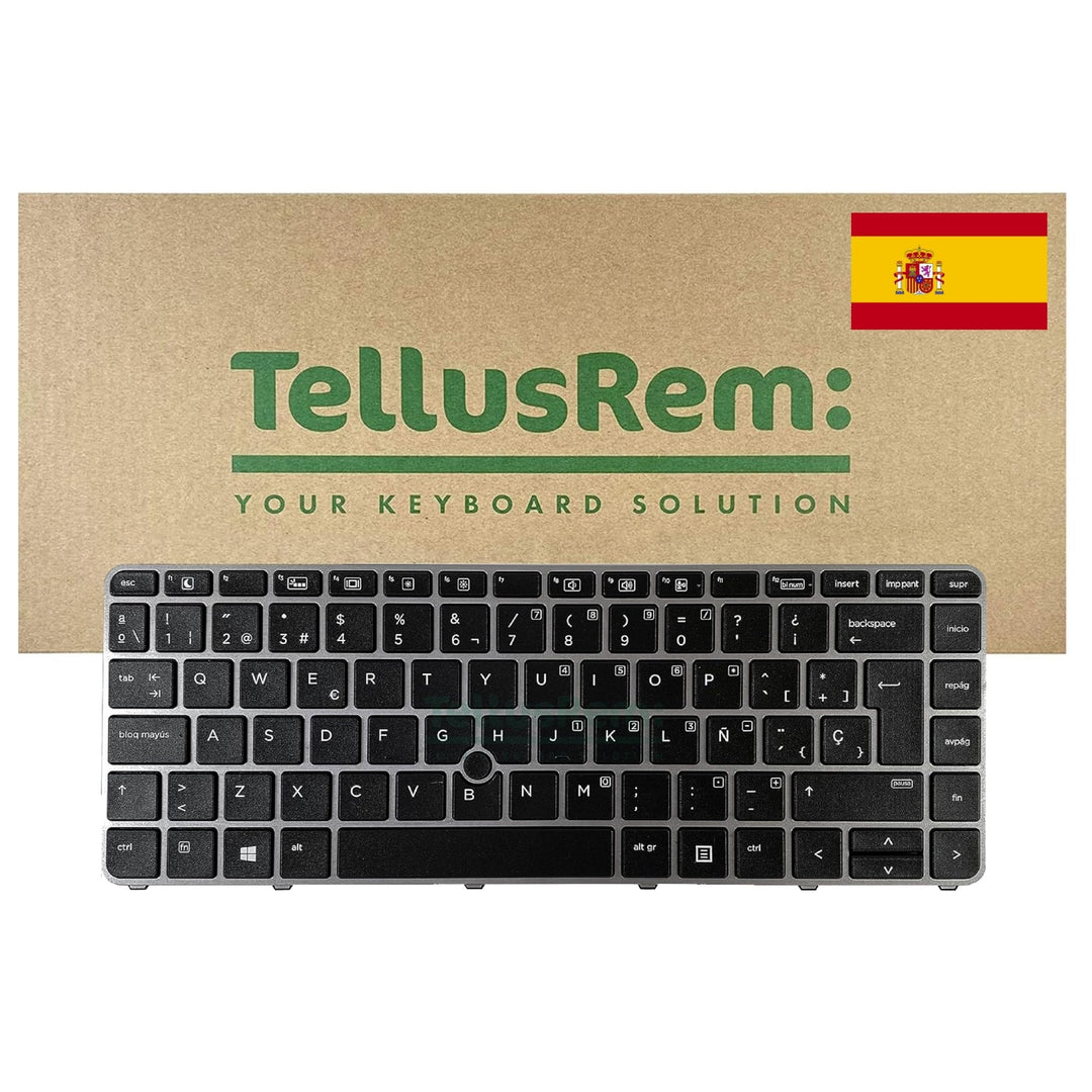 ersatztastatur Spanisch Hintergrundbeleuchtung für HP 840 G3, 745 G3, 840 G4, 745 G4 Backlit Spanisc