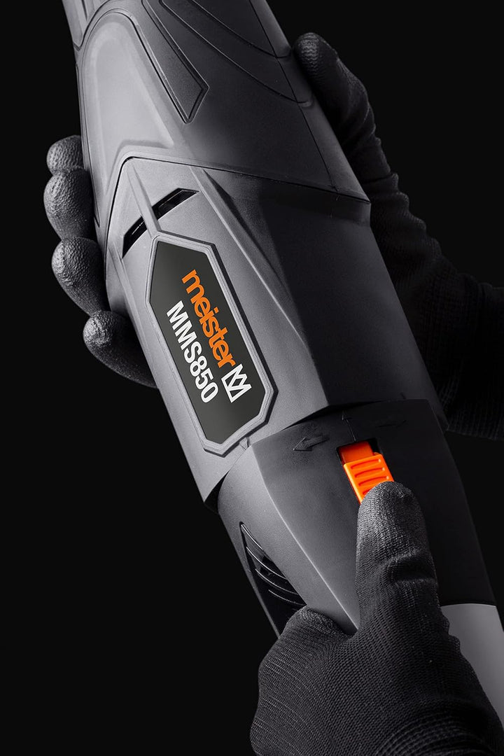 Meister Säbelsäge 850 W, MMS850 - Stufenlose Hubzahlvorwahl - Werkzeugloser Sägeblattwechsel - Drehb