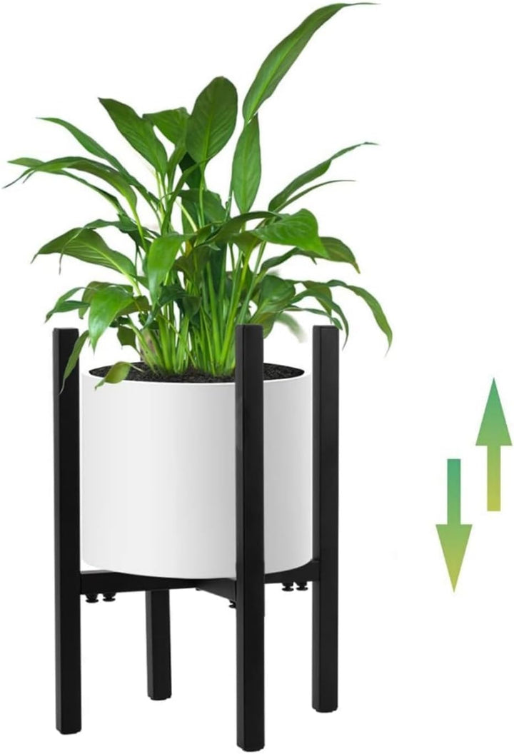 STLOVe Metall Pflanzenständer Verstellbarer Pflanzenständer Blumentopfständer Wird für Gartenbalkone