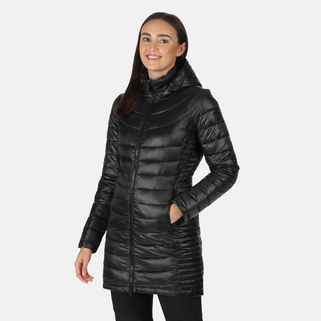 Regatta Damen Womens Andel Iii Padded Jackets Wattierte Jacke 38 Schwarz, 38 Schwarz