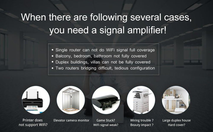 VONETS VAP11N-300 Mini 2.4GHz WiFi Repeater Wlan Bridge Ethernet Adapter Wireless Hotspot Extender S