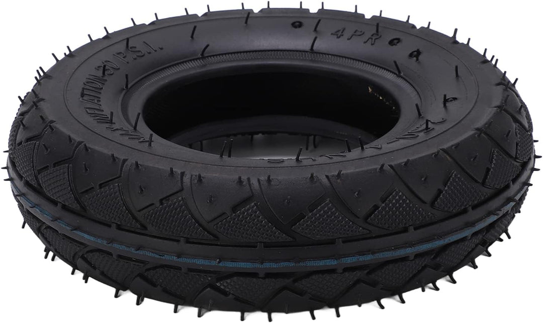 Hozee 2.50-4 Reifen und Schlauch, Safe Low Noise 2.50-4 Reifen- und Schlauchsatz Gummi für Sackkarre
