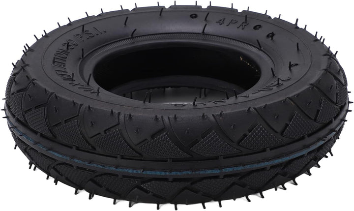 Hozee 2.50-4 Reifen und Schlauch, Safe Low Noise 2.50-4 Reifen- und Schlauchsatz Gummi für Sackkarre