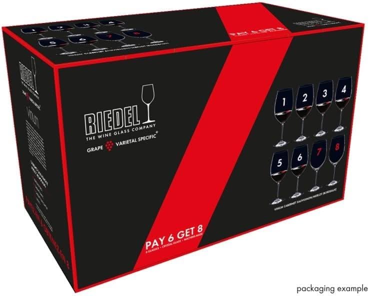 RIEDEL Weissweinglas-Set, Vorteilsset, 8-teilig, für Weissweine wie Chardonnay und Viognier, 350 ml,