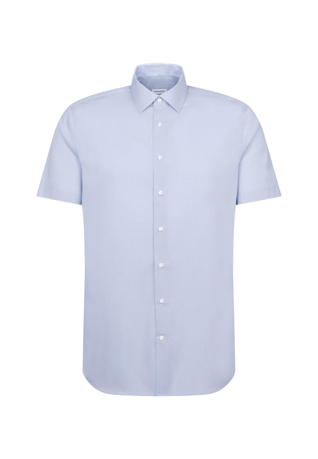 Seidensticker Herren Men Slim Shortsleeve Cotton Businesshemd (1er Pack) 38 Hellblau(666261), 38 Hel