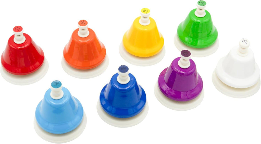 goki 61855 Glocken II für Kinder, Musikalisches Spielzeug, Fördert musikalisches Talent und Früherzi