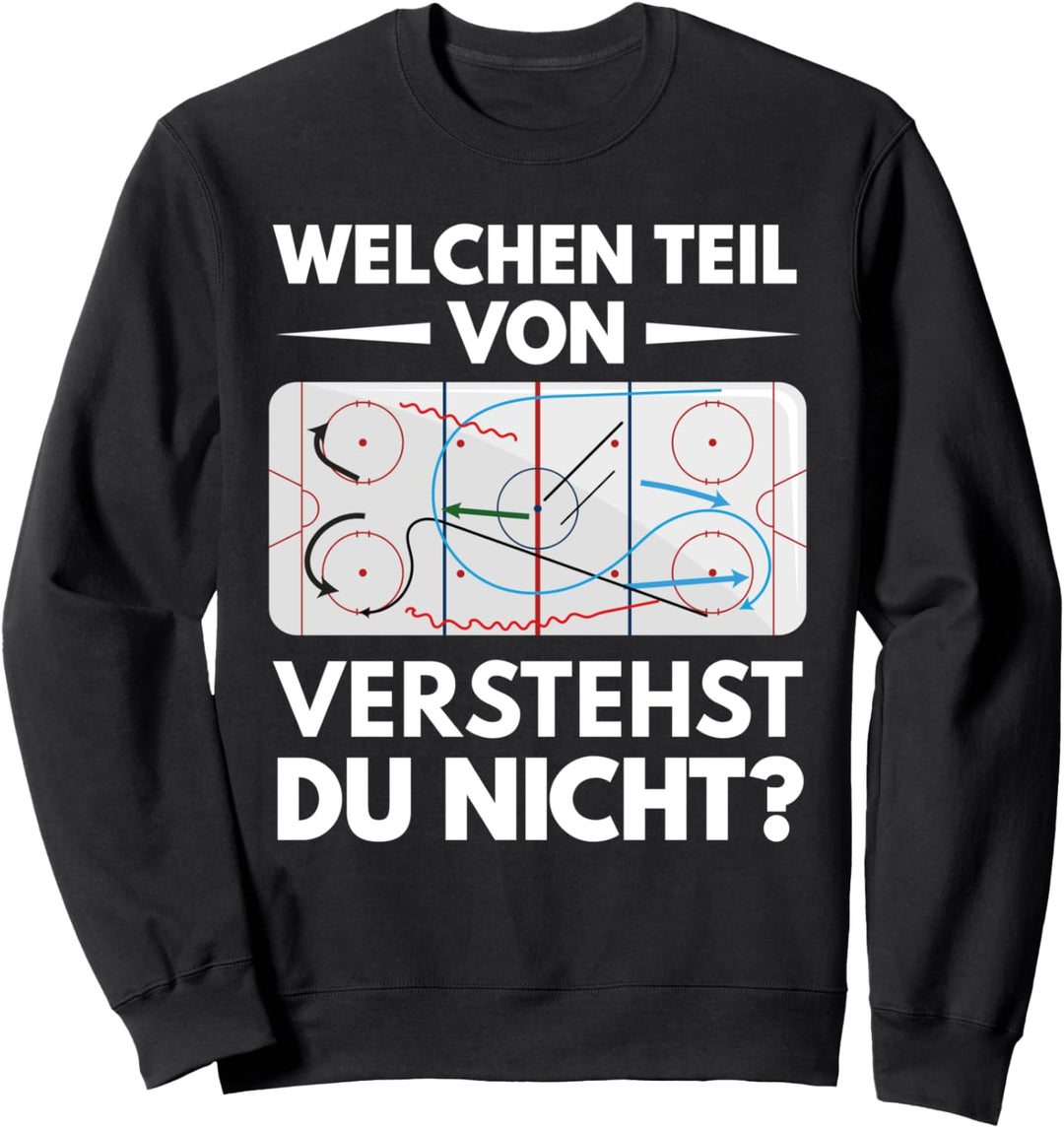 Eishockey Unihockey Hockey Trainer Coach Sport Geschenk Sweatshirt