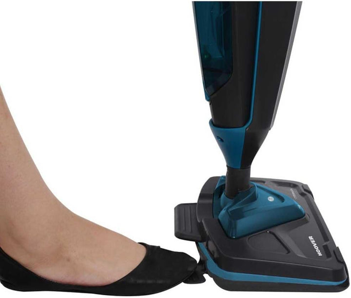 Hoover CA2IN1D 011 Dampfreiniger Steam Capsule Plus, grau / türkis