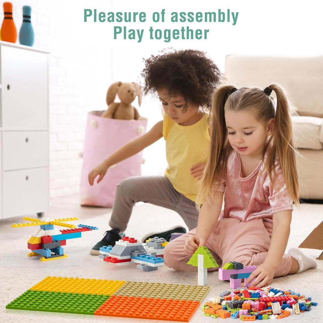 WYSWYG Bausteine Set – 1200 Teile Basic Bausteine Nachfüllpackung,Kompatibel,Geeignet für Jungen und