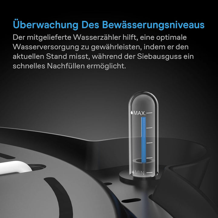AC Infinity Selbstbewässernder Stoff-Topfboden XL, 4er-Pack, automatische Bewässerung, Wasserzufuhrs