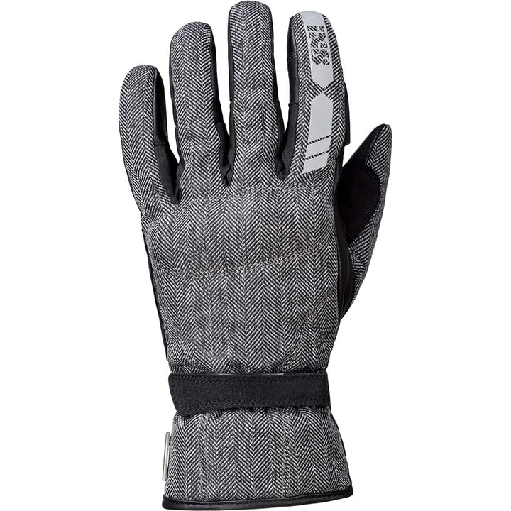 IXS Motorradhandschuhe kurz Motorrad Handschuh Torino-Evo-ST 3.0 Classic Handschuh schwarz/grau M, H