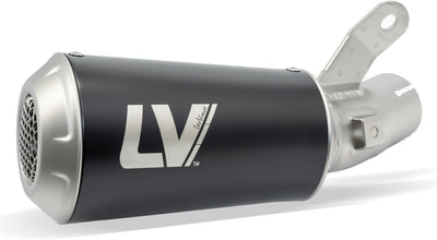 Endschalldämpfer LeoVince SLIP-ON SBK LV-10 Black Edition, Edelstahl schwarz, mit Zulassung für Suzu