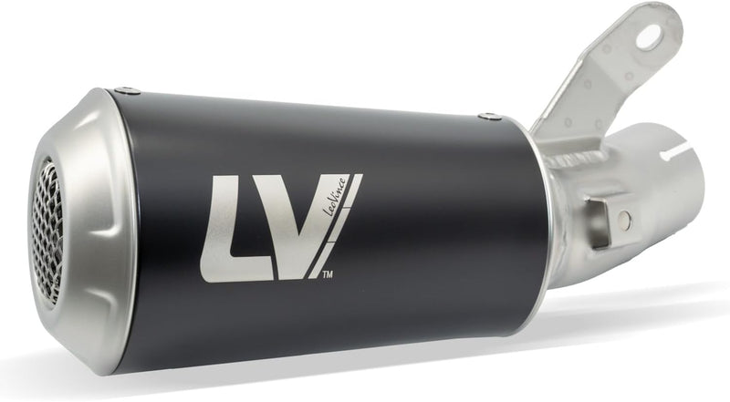 Endschalldämpfer LeoVince SLIP-ON SBK LV-10 Black Edition, Edelstahl schwarz, mit Zulassung für Suzu