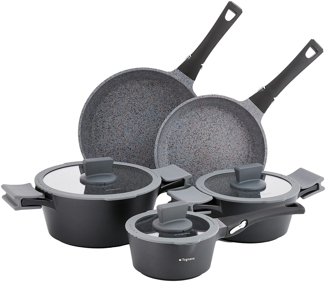 Tognana Umweltfreundlicher Akku, Aluminiumdruckguss, Schwarz