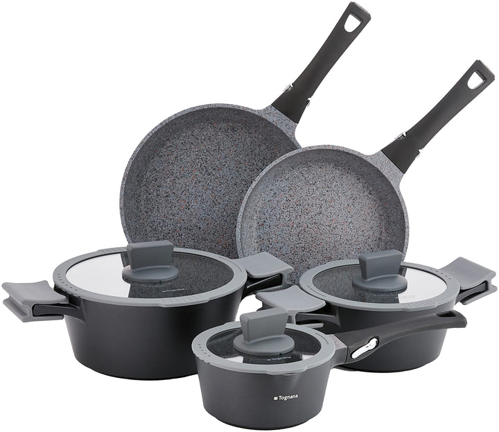 Tognana Umweltfreundlicher Akku, Aluminiumdruckguss, Schwarz