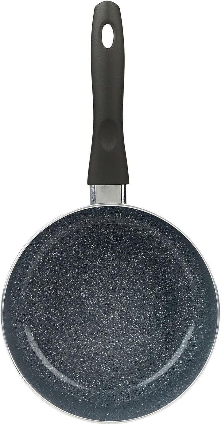 Crealys 529581 Aluminium-Kasserolle Autan Ø 20 cm, H 9 cm – gesunde Antihaftbeschichtung aus Keramik