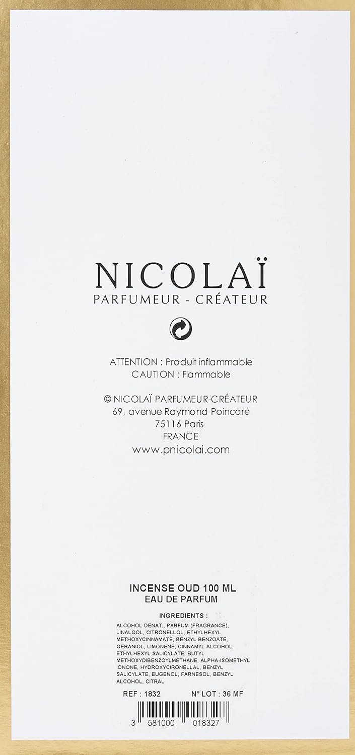Nicolai Weihrauch Oud Eau de Toilette 100 ml, 100 ml