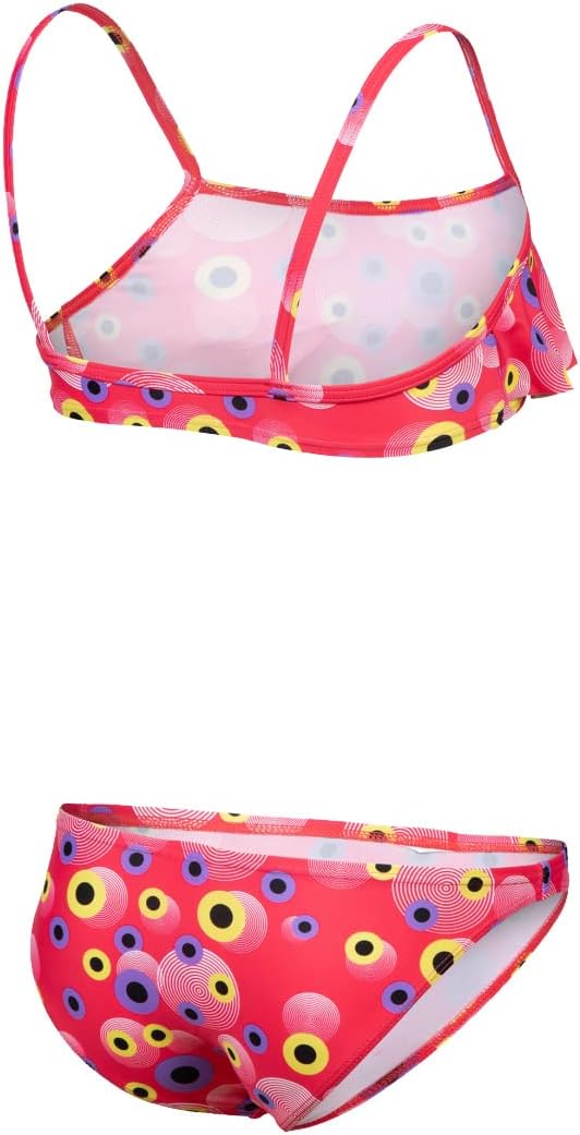 ARENA Mädchen Girls Vintage Bikini Bralette Bikini, Anguria Multi