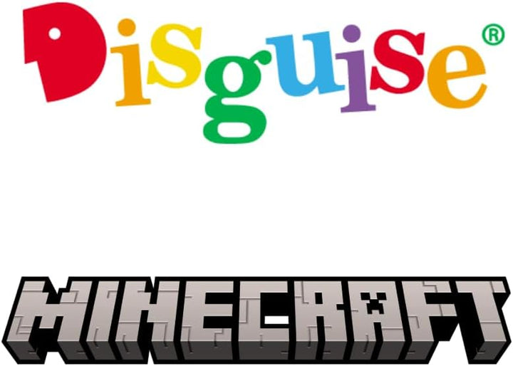 Minecraft Skelett-Kostüm für Kinder, Videospiel-inspiriertes Charakter-Outfit, klassisches Kind, Grö