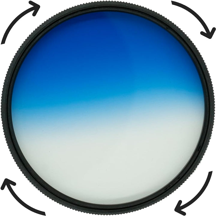 Pro Glass 72 mm HD MC Verlaufsfilter für Sony FE 70–300 mm f/4.5–5.6 G OSS Objektiv (SEL70300G) – 72