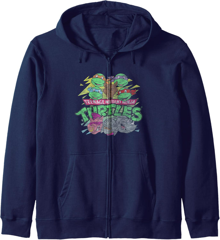 Teenage Mutant Ninja Turtles Retro Cast Kapuzenjacke