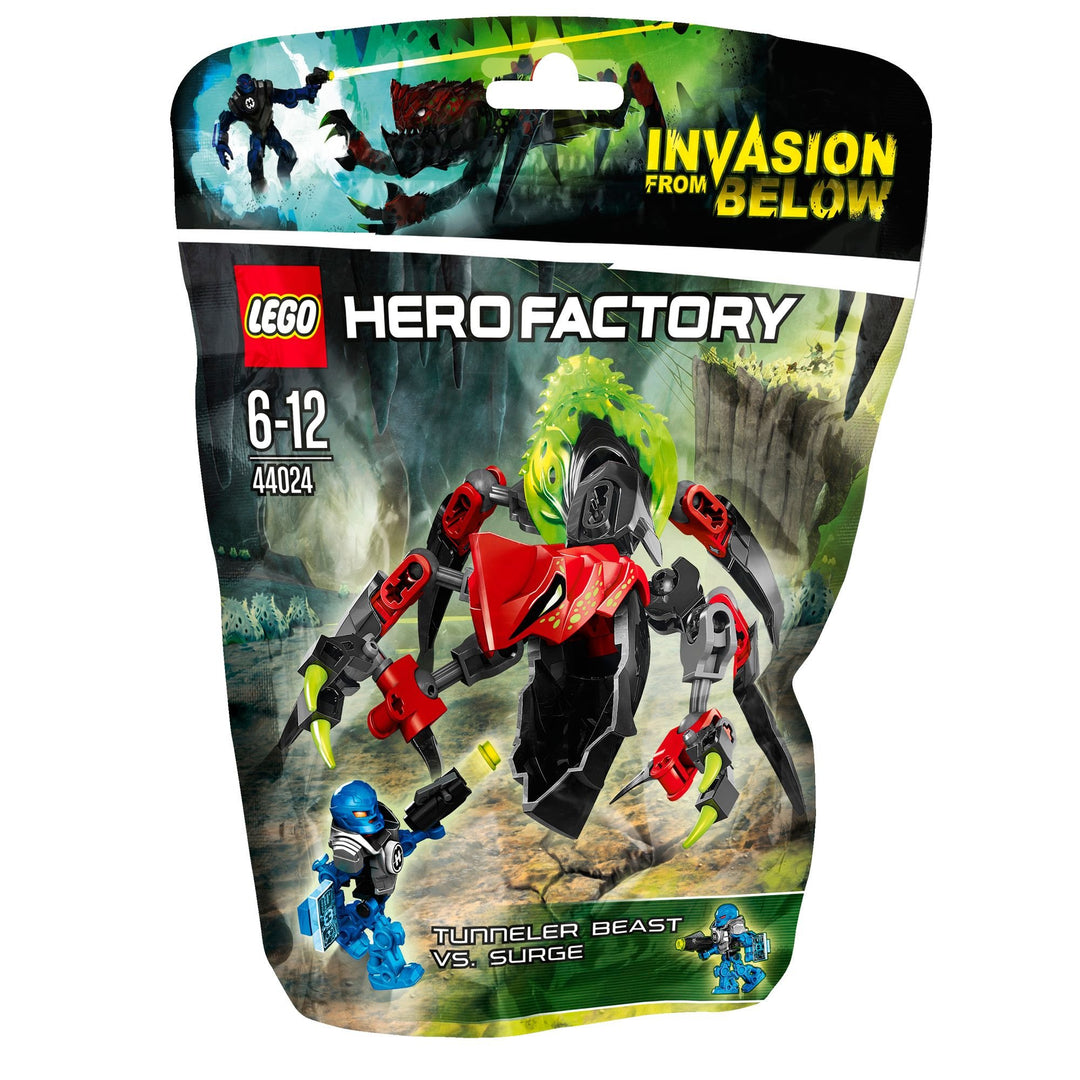LEGO 44024 - Hero Factory Tunneler Beast v/s Surge