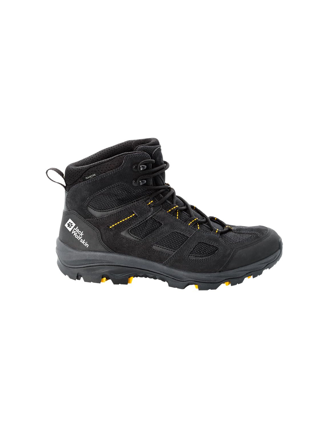Jack Wolfskin Men's Vojo 3 Texapore Mid M Outdoor Shoes 39.5 EU Black Burly Yellow Xt 2023, 39.5 EU